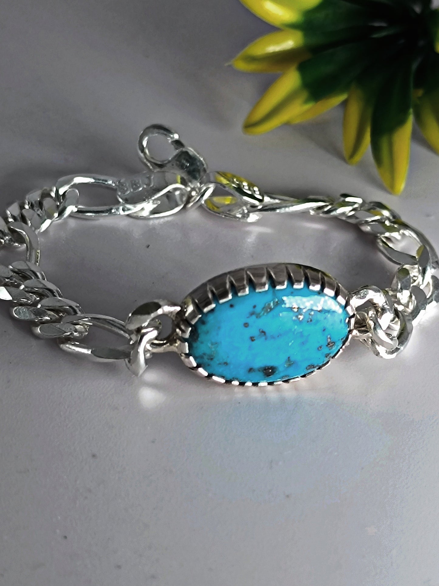Feroza Bracelet – Turquoise Gemstone Bracelet