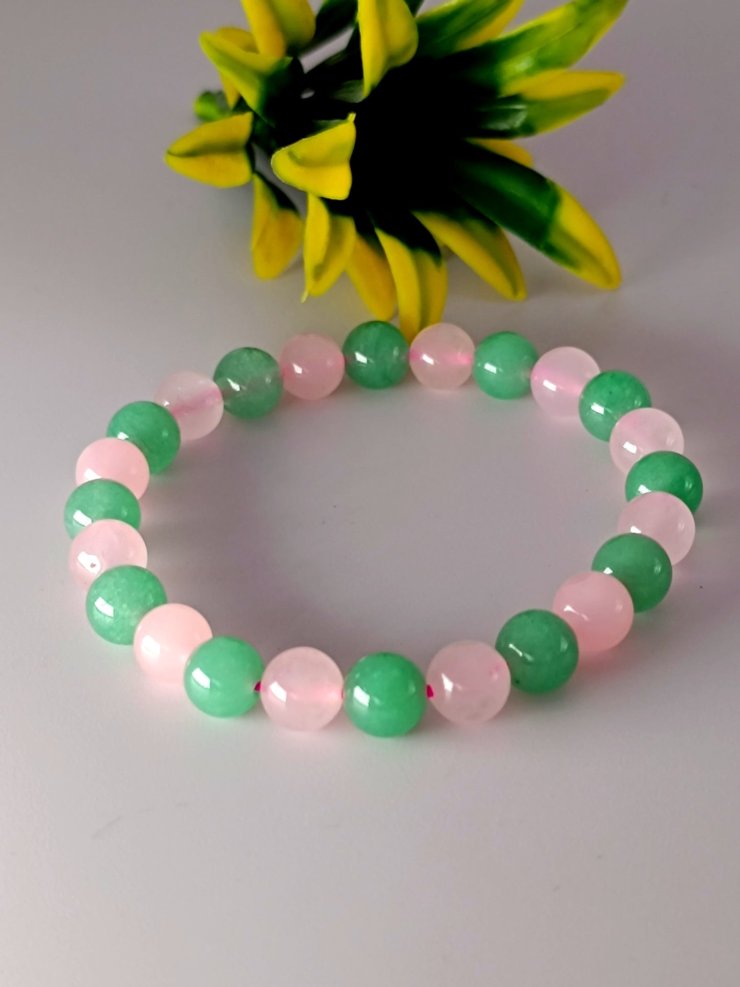 Rose Quartz & Green Aventurine Combination – For Love & Opportunities