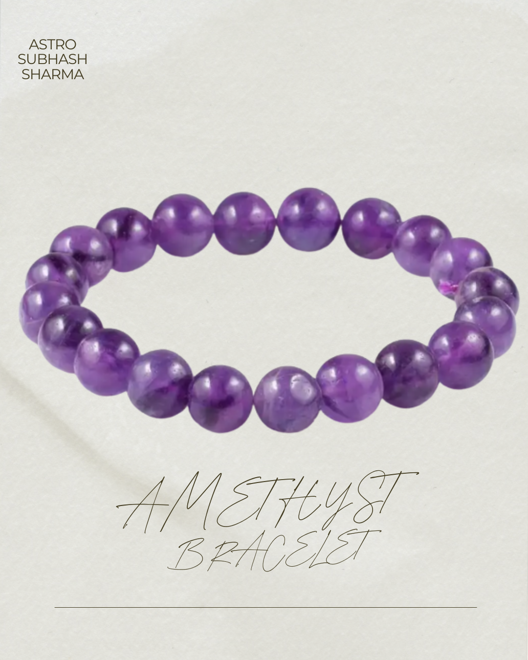 Amethyst Bracelet – Kataila Bracelet For Shani