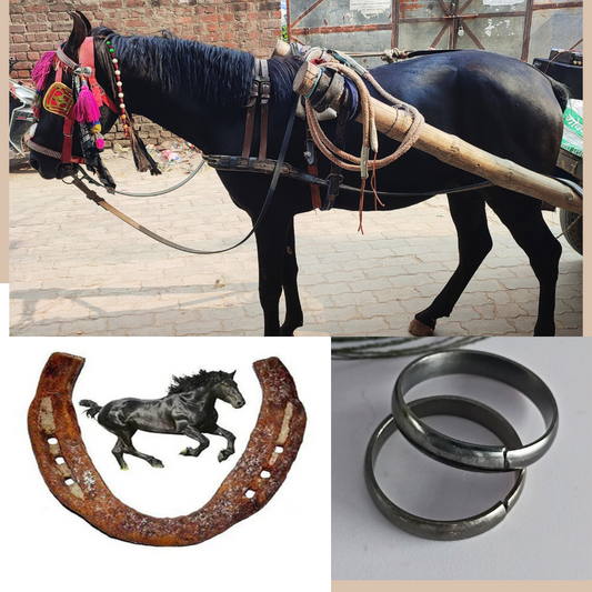 Black Horse Shoe Ring – Ghode Ki Naal Ka Challa