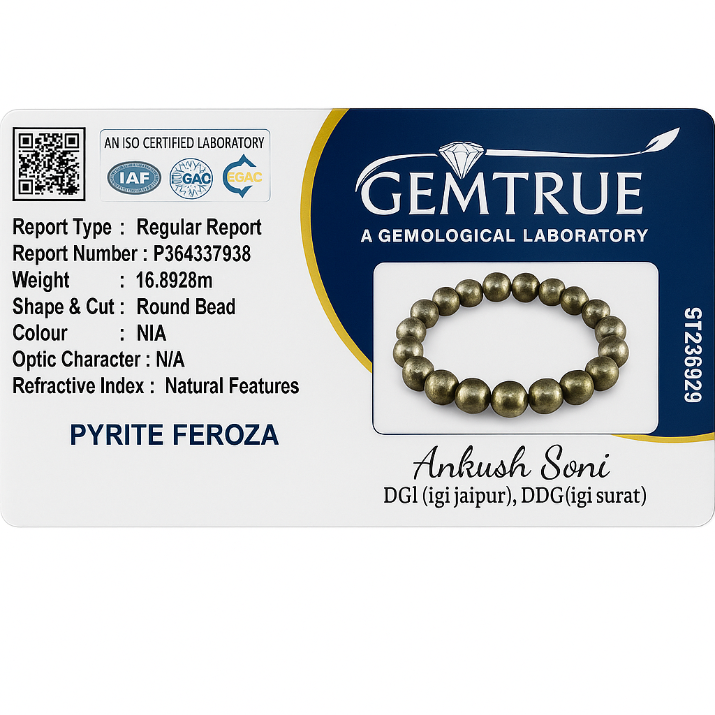 Pyrite Bracelet – Money Magnet – Wealth & Prosperity