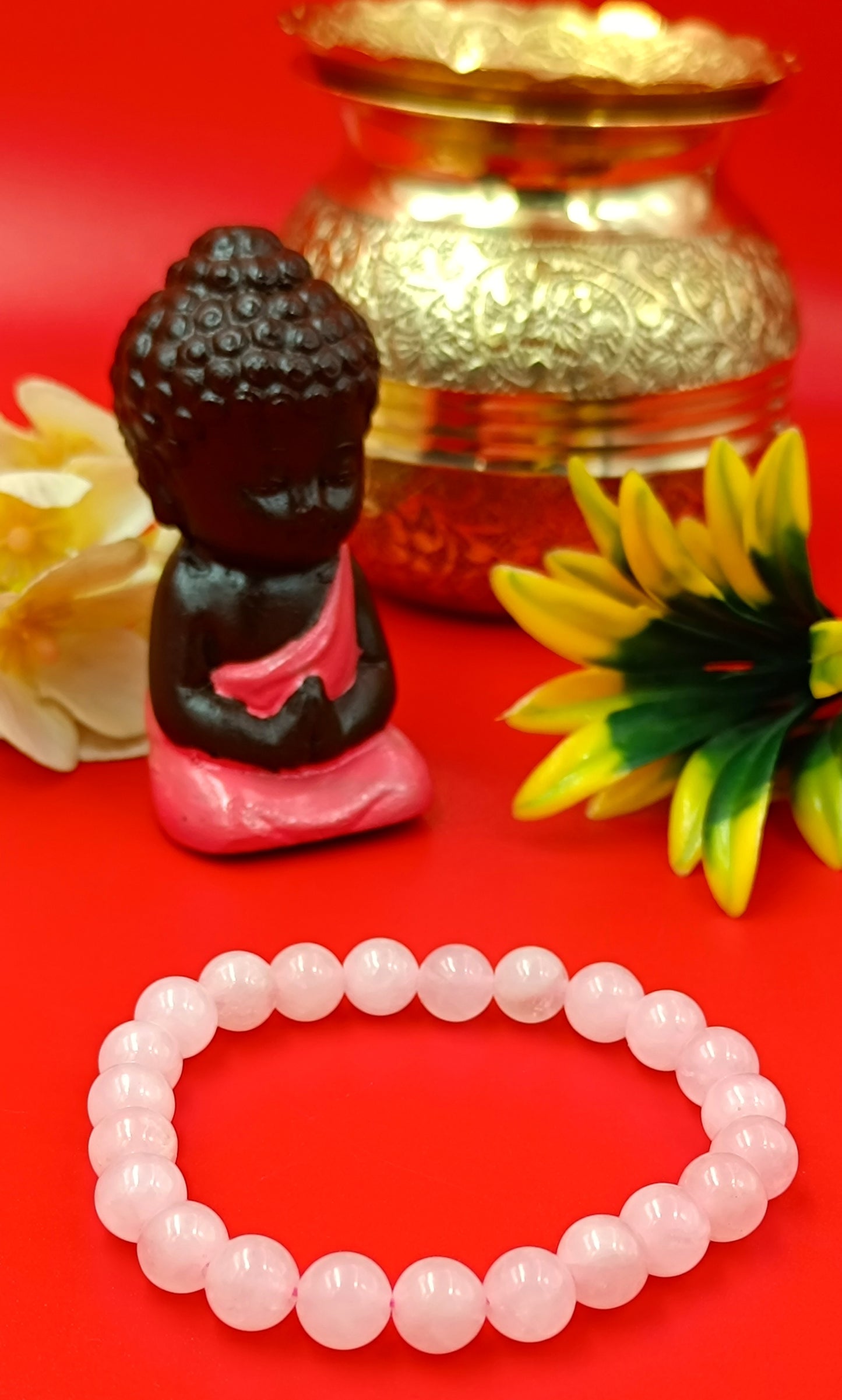 Rose Quartz Bracelet For Love & Relationship