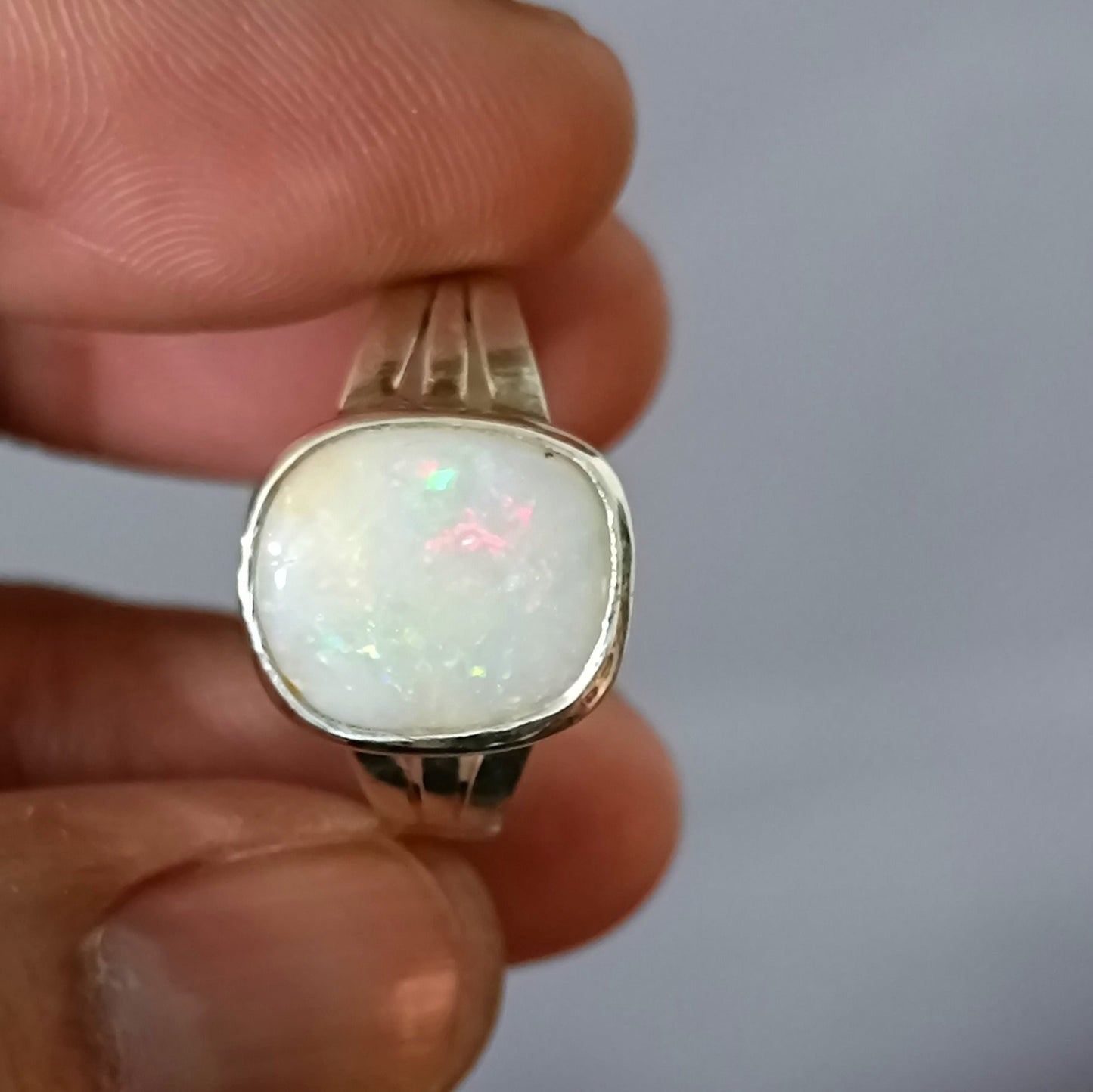 Australian Opal Gemstone Ring or Locket
