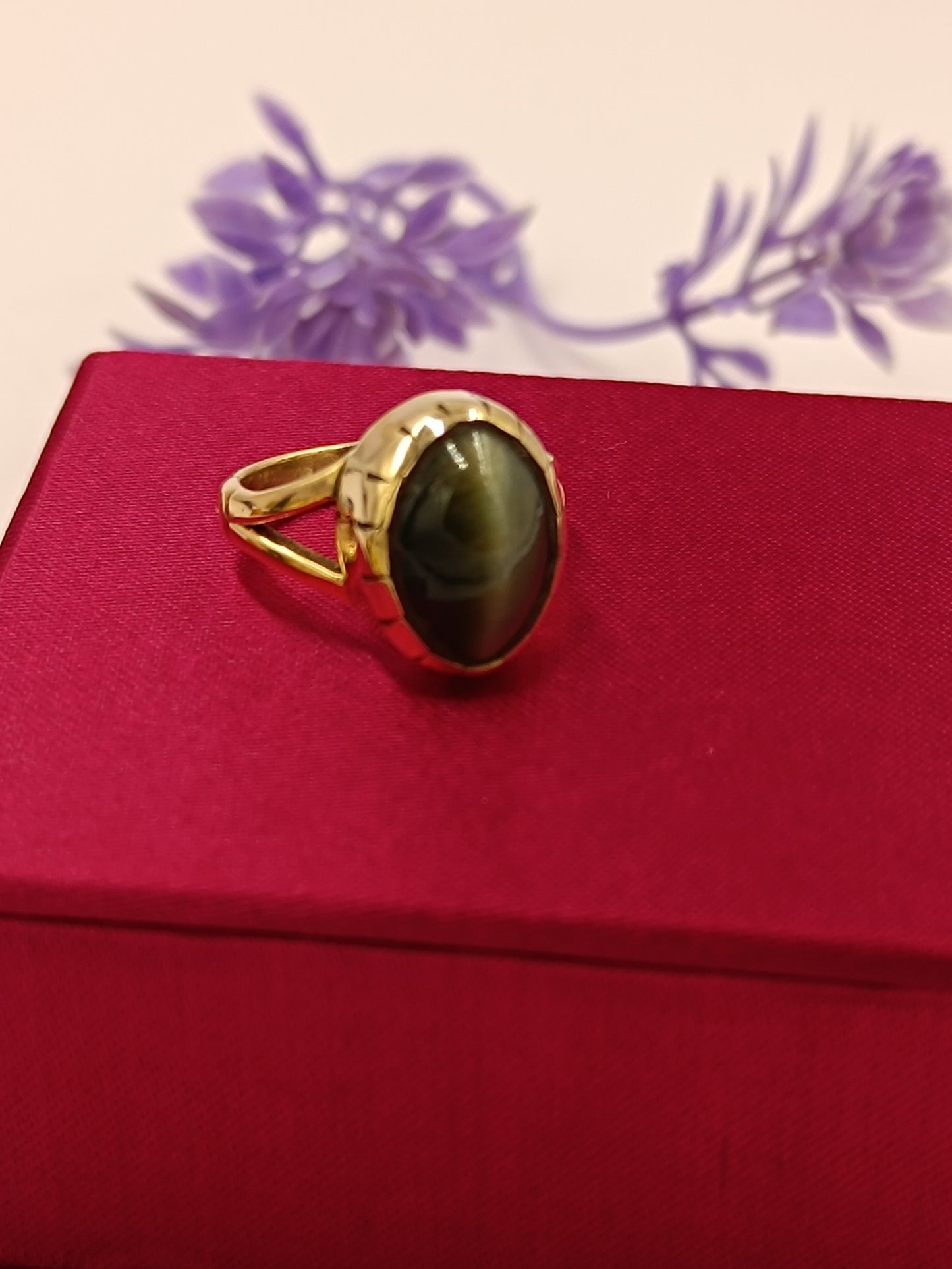 Cats Eye for ketu – Lehsunia Panchdhatu Ring