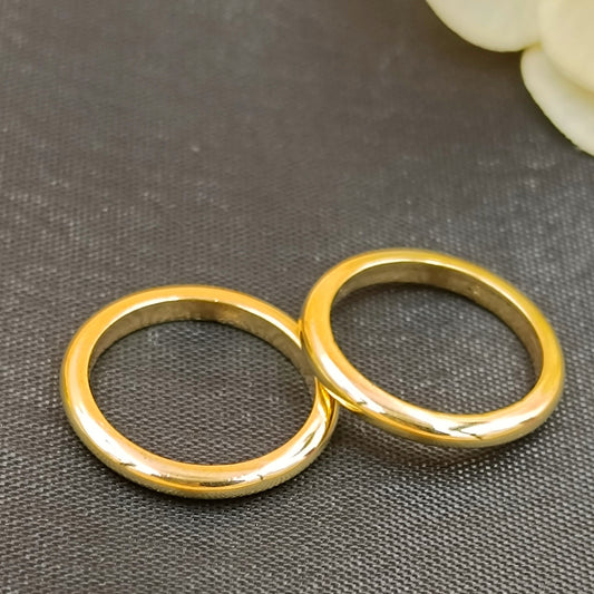 Tridhatu Mangal Challa – Trimetal Ring – Teen Dhatu Challa - Brass Mix