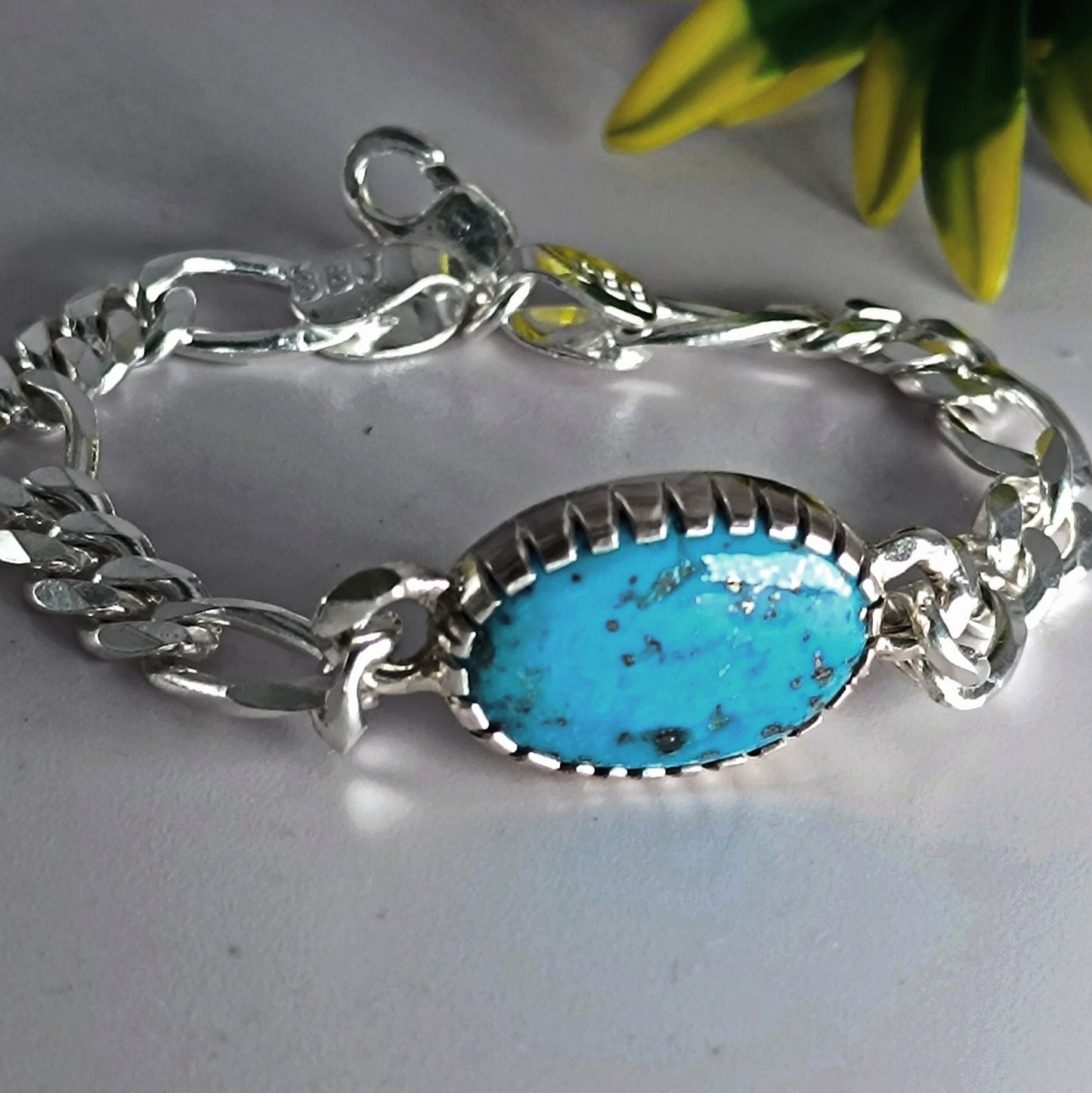 Turquoise Bracelet – Irani Feroza Bracelet – Luck Bracelet