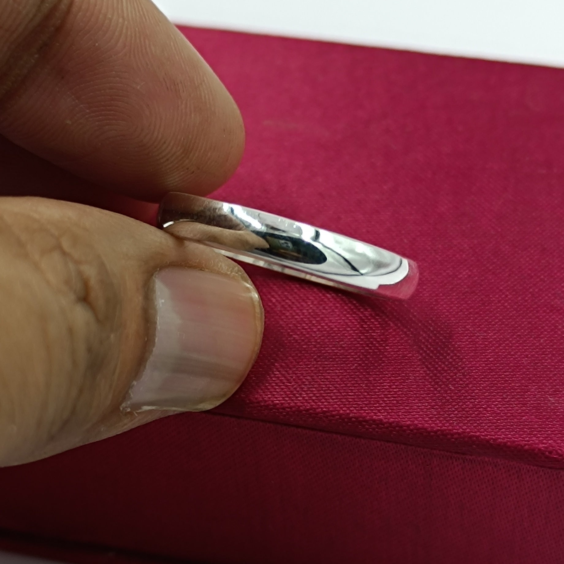 Venus Thumb Ring Silver Challa Pure Silver Ring Shukra ka