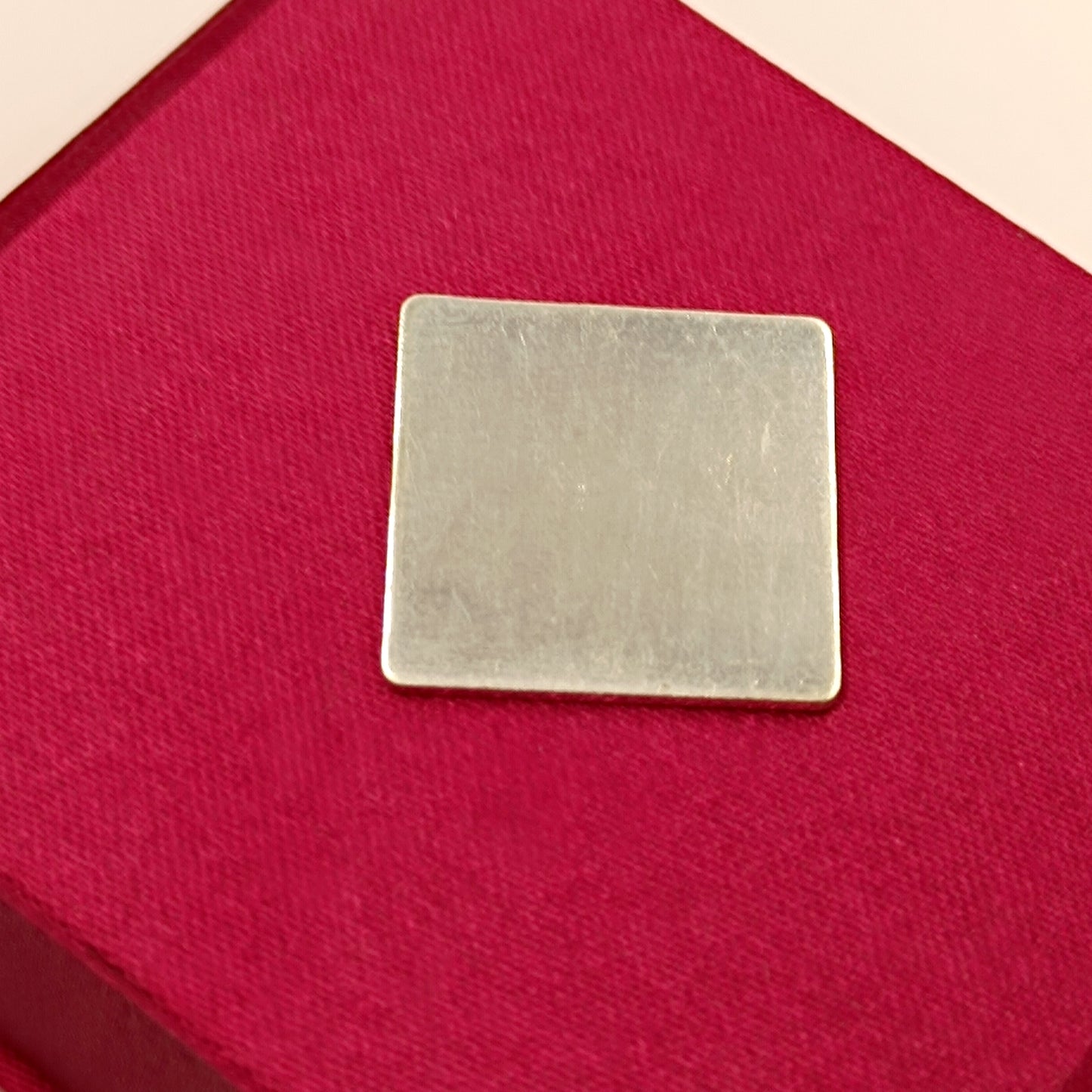 Silver Tukda - Energized Silver Square Piece 4gm - 2 By 2 Centimeters