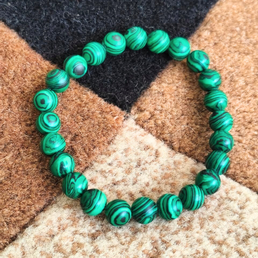 Malachite Bracelet – Stone of Transformation & Protection