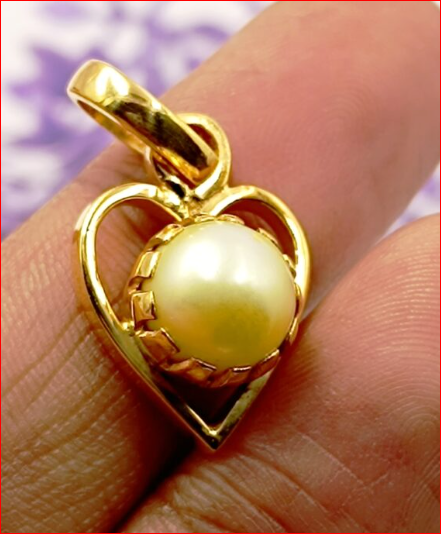 Golden Moti – Golden Pearl Panchdhatu Locket
