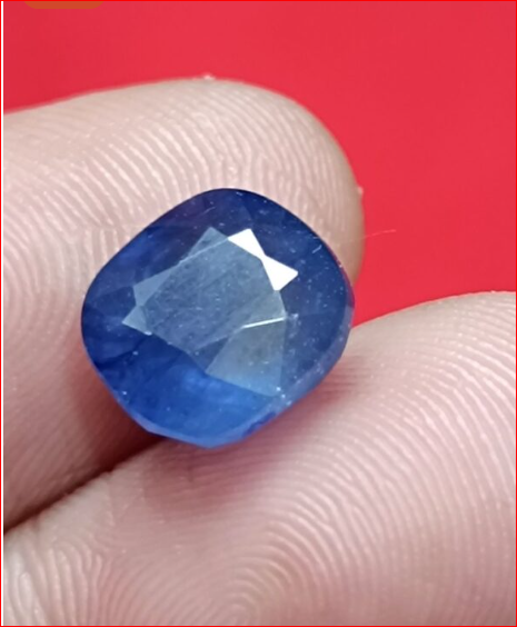 Neelam For Shani in Panchdhatu Blue Sapphire For Saturn