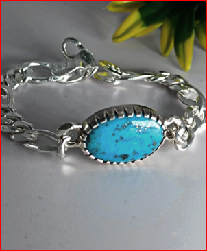 Turquoise Bracelet – Irani Feroza Bracelet – Luck Bracelet