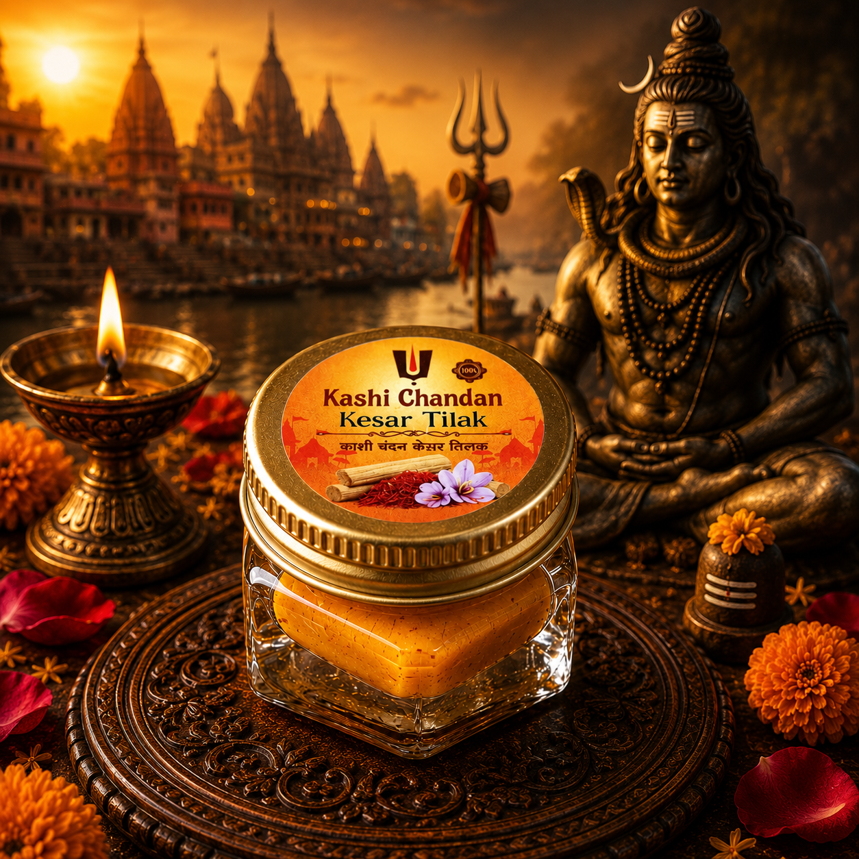 Kashi Chandan Kesar Tilak