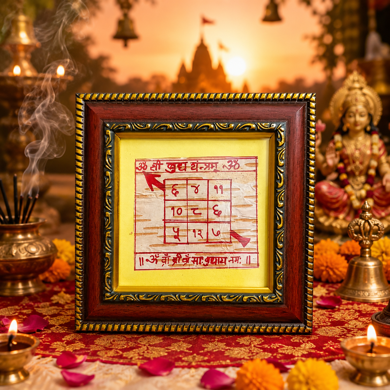 Budh Yantra - Abhimantrit Hand Made Bhojpatra Yantra