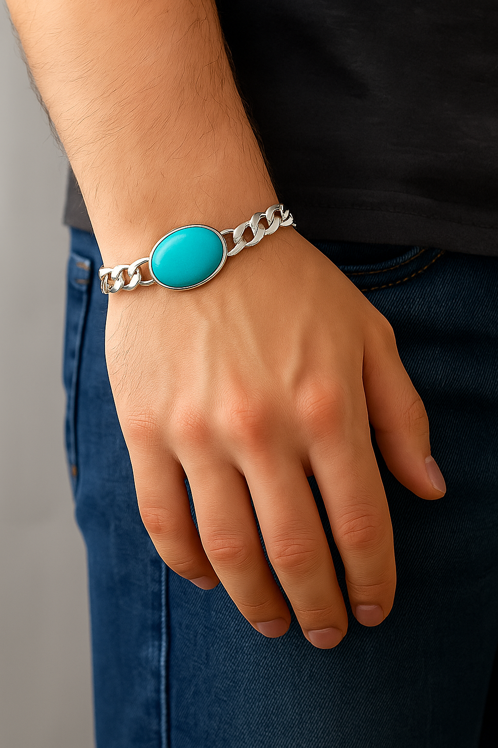 Feroza Bracelet – Turquoise Gemstone Bracelet