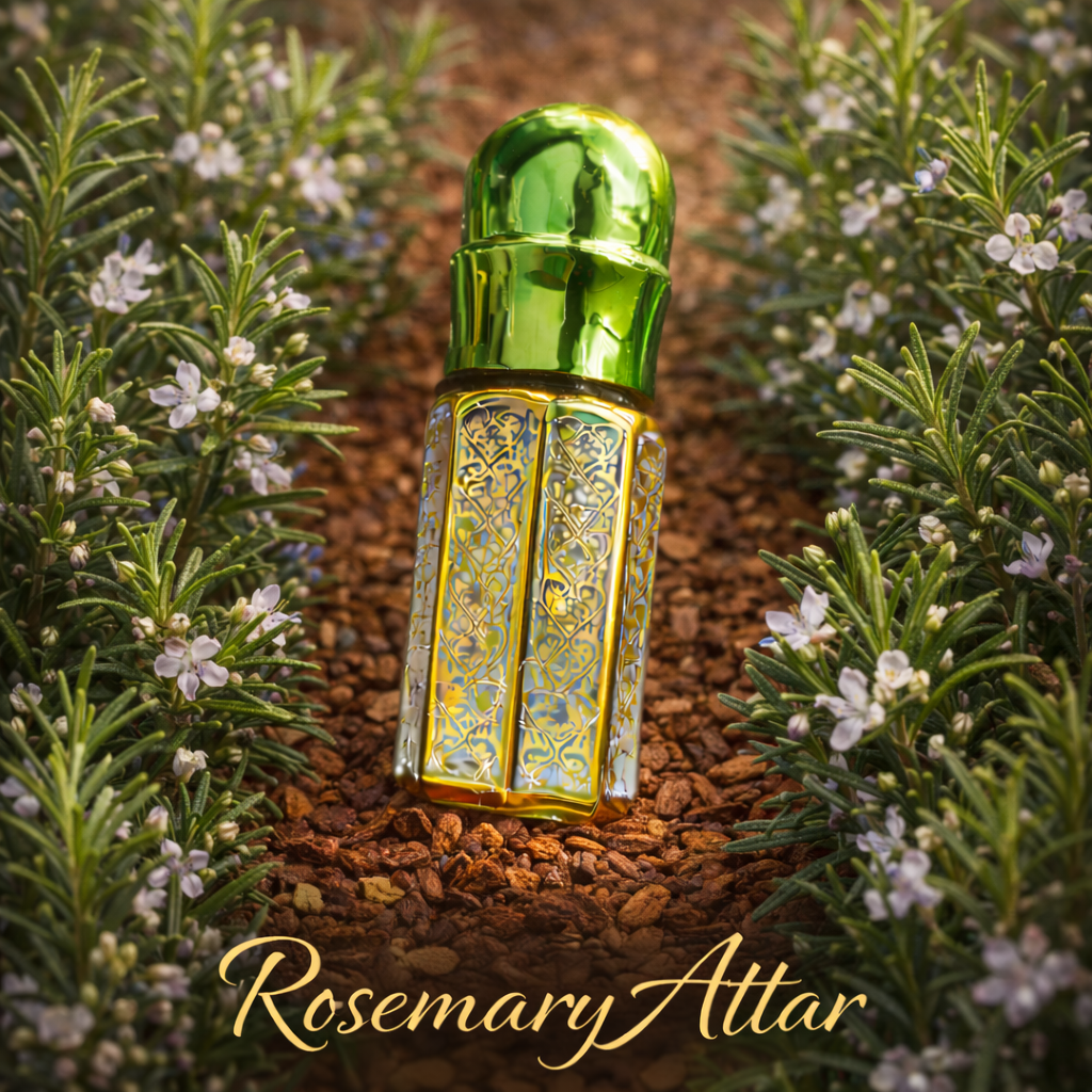 Champa,Lavender, Rosemarey Attar – For Mercury, Focus, Confidence, and Spiritual Awareness (3ML)