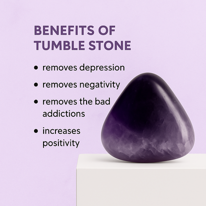 Amethyst Tumble  Stone