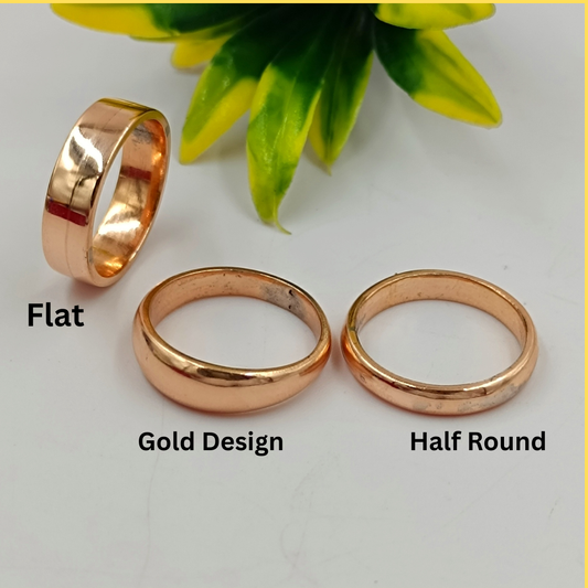 Copper Ring - Pure Casting Ring Without Any Joint