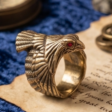 Eagle Ring For Courage And Confidence
