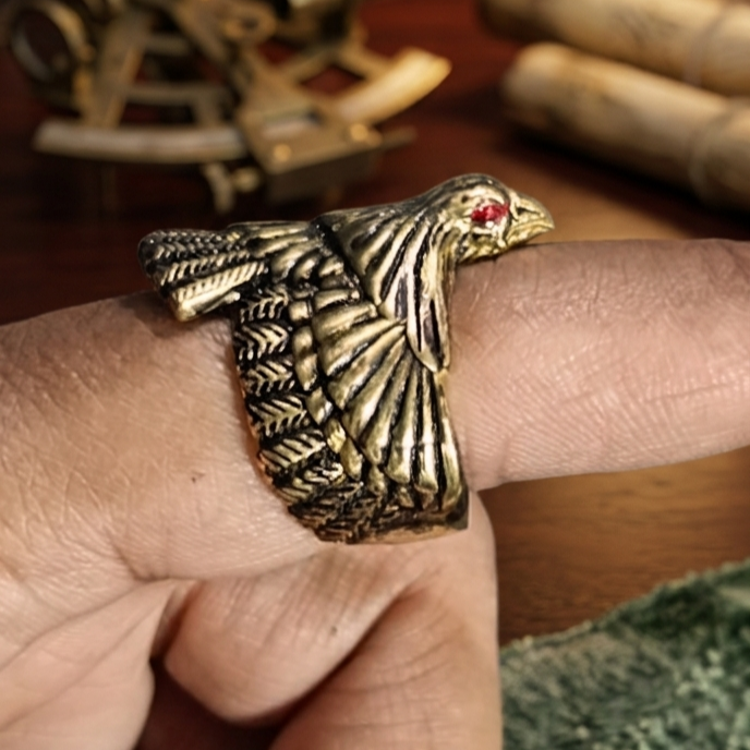 Eagle Ring For Courage And Confidence