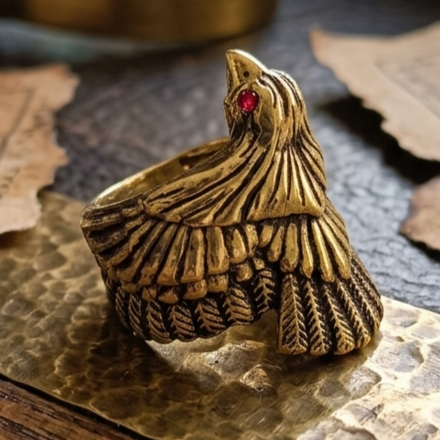 Eagle Ring For Courage And Confidence