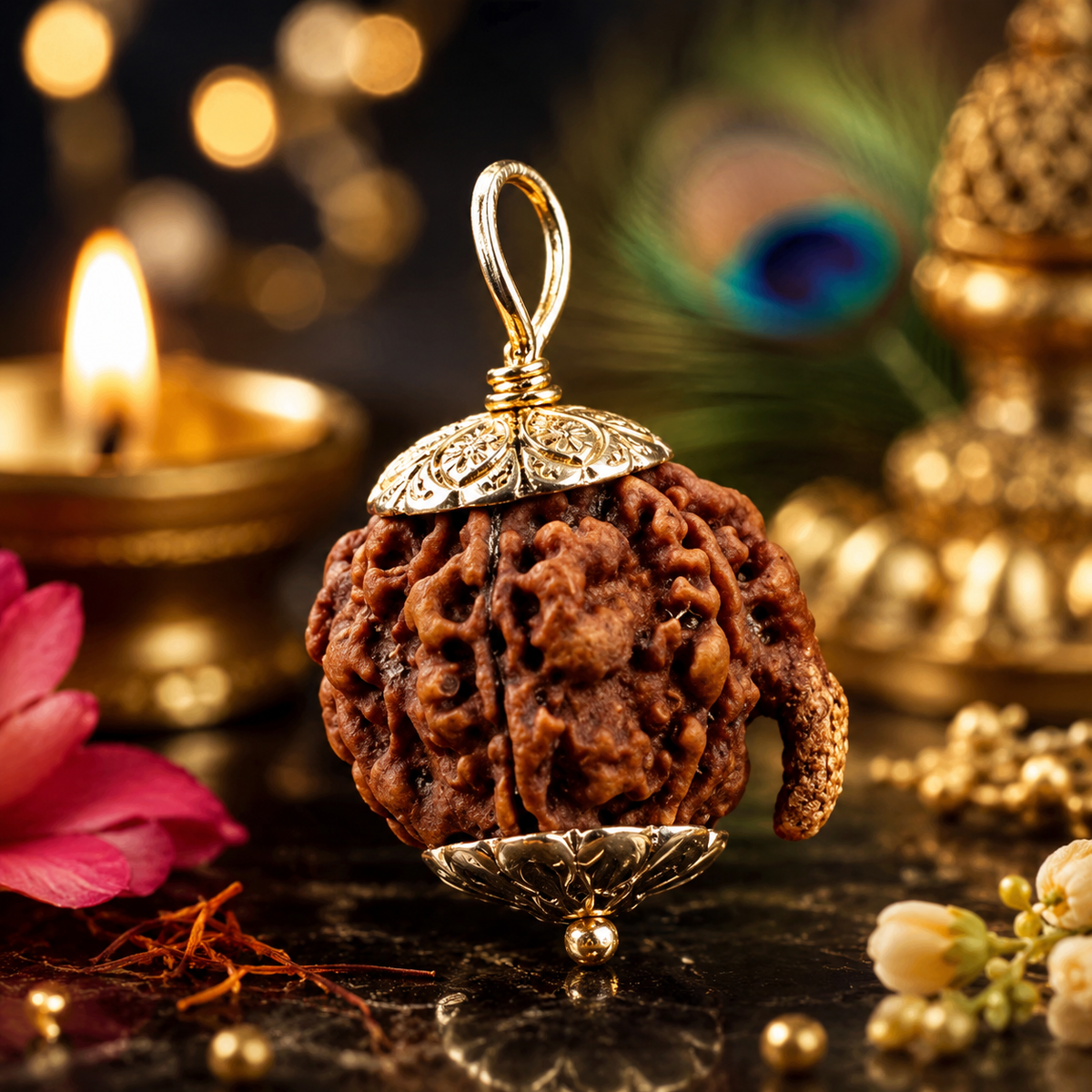 Ganesh Rudraksha for Intelligence & Wisdom