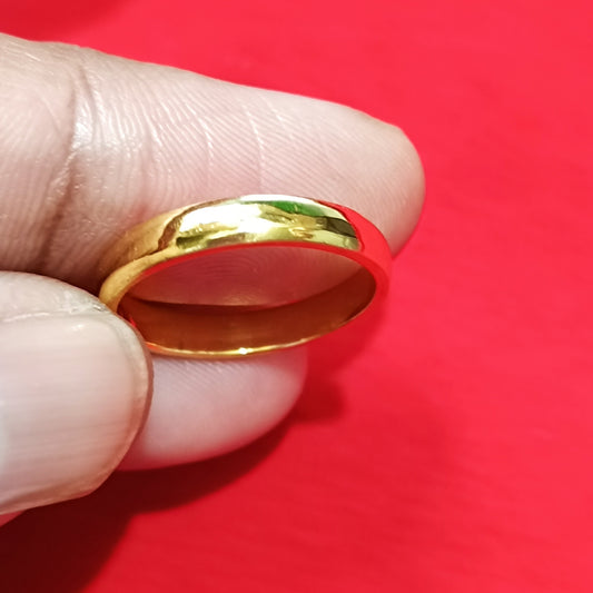 Tridhatu Mangal Challa – Trimetal Ring – Teen Dhatu Challa - Gold Mix