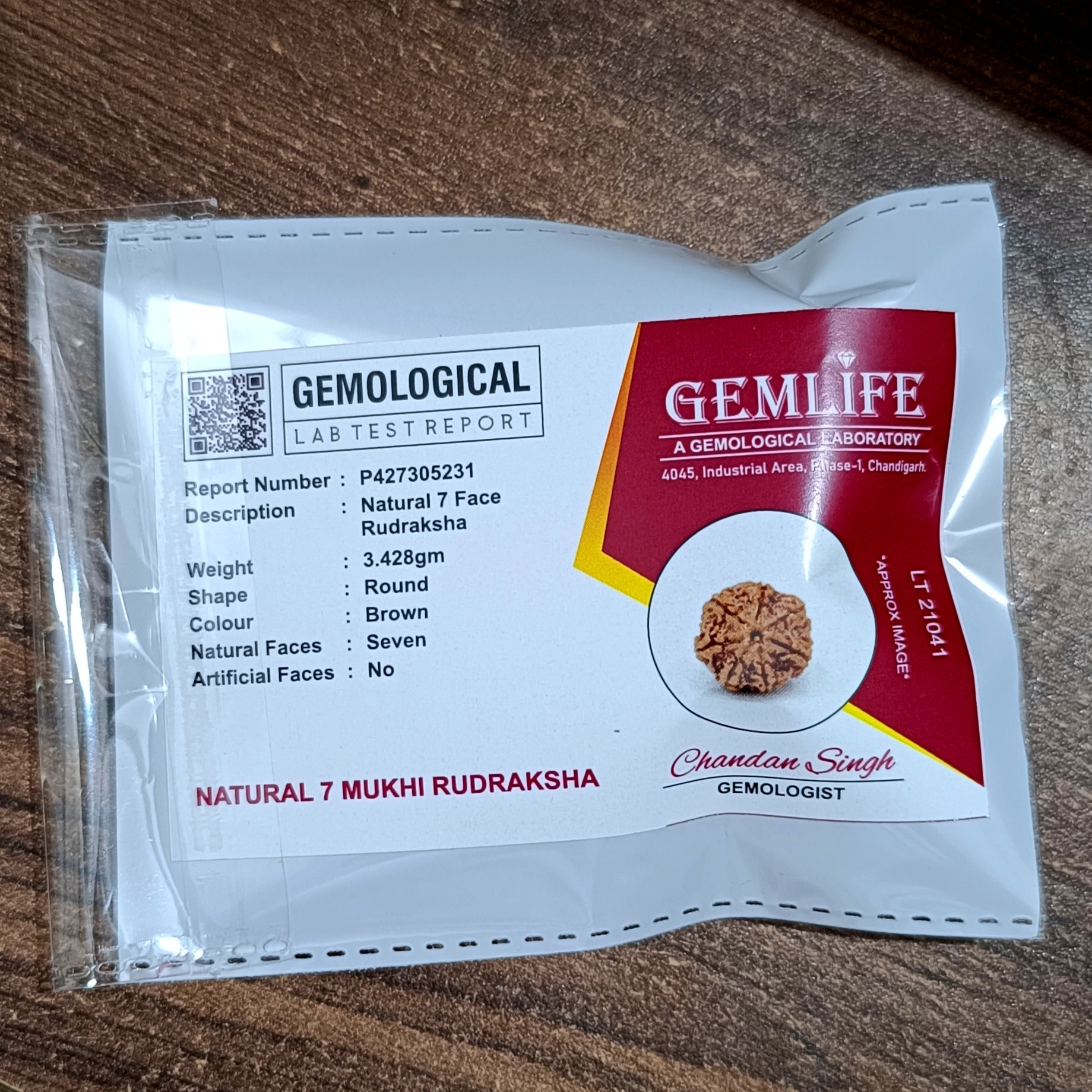 7 Mukhi Rudraksha For Saturn & Goddess Lakshmi