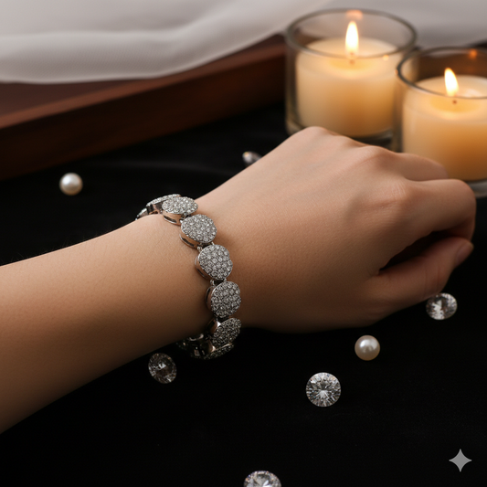 Moissanite Bracelet For Women - Amplify Your Venus