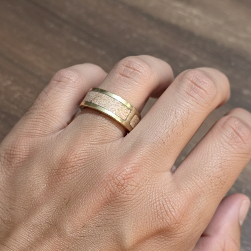 Peepal Tree Wood Ring For Pitru Dosh Upay