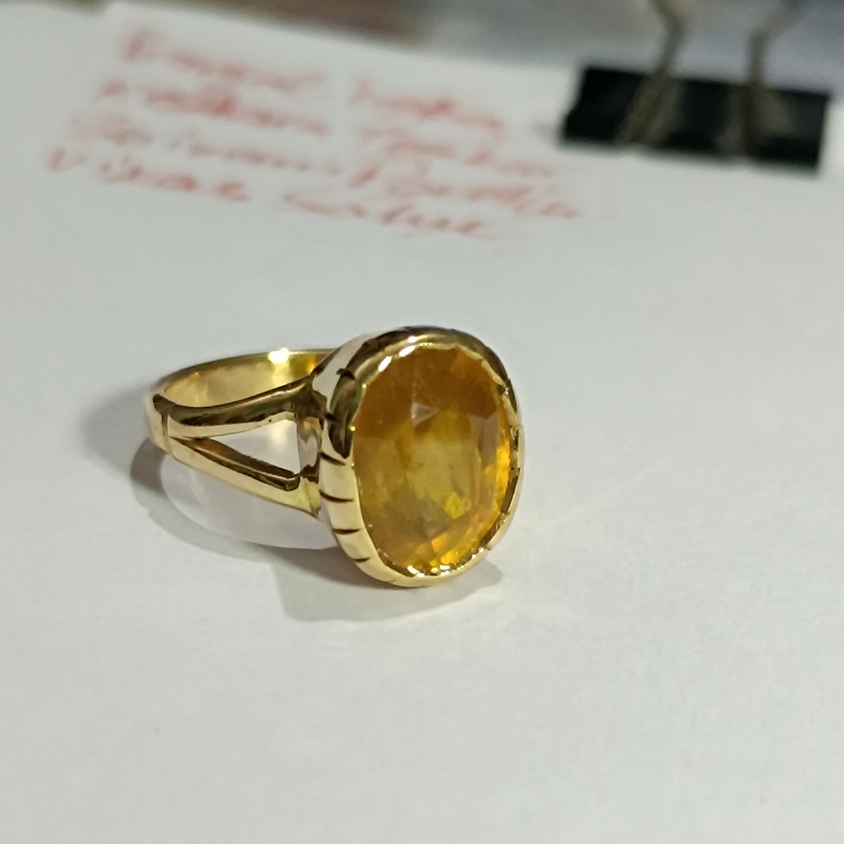 Pukhraj - Yellow Sapphire For Jupiter Planet - Ring or Pendant