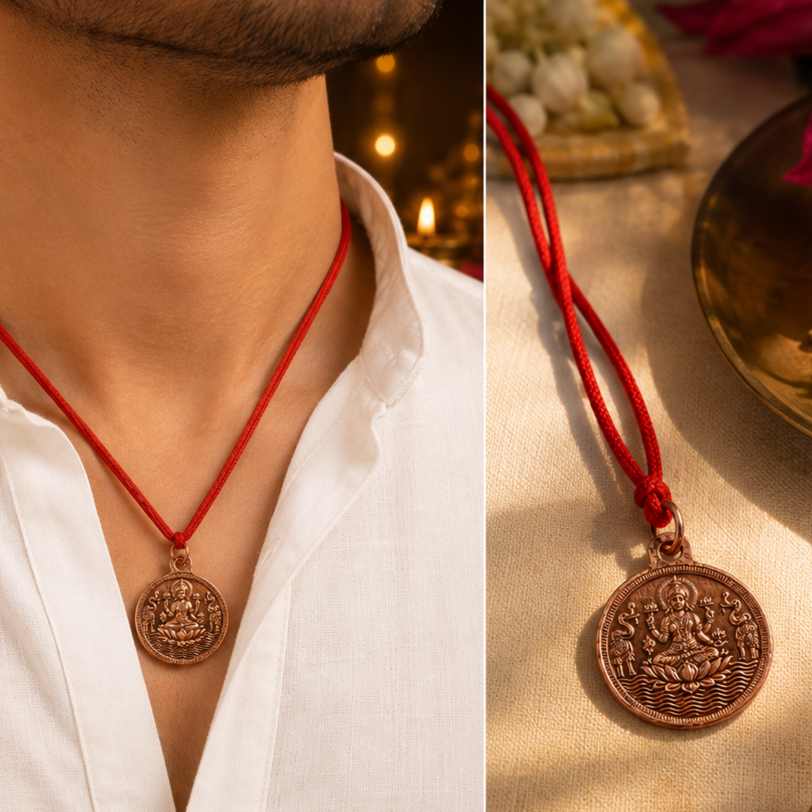 Shri Yantra Kavach Abhimantrit Locket