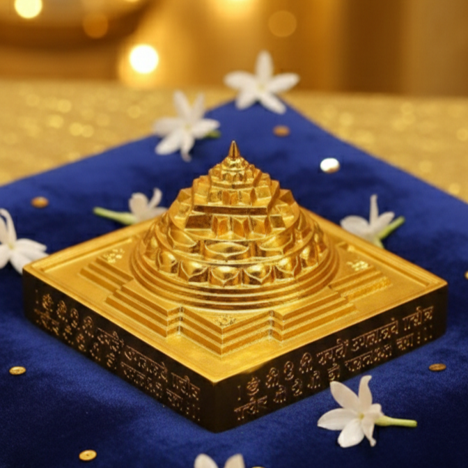 Shree Yantra Ashtdhatu Metal – Shree Yantra For Wealth & Finance