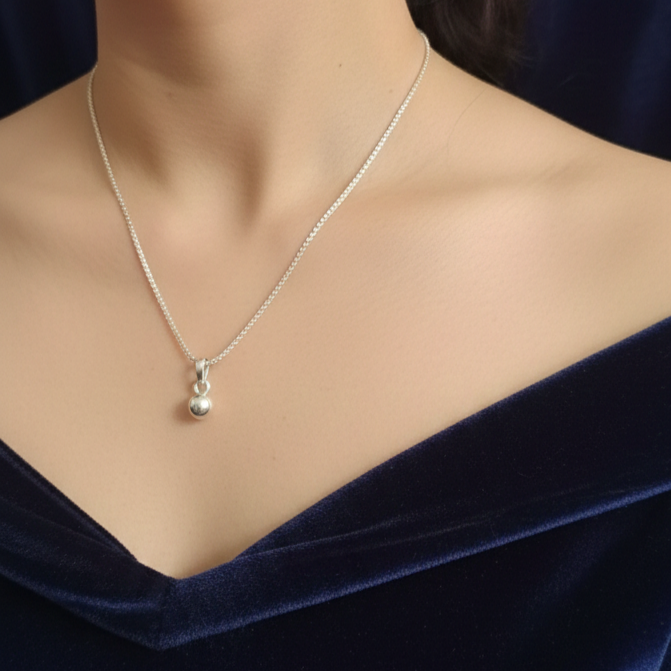 Silver Goli Locket