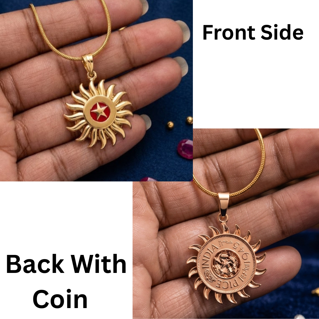Surya Locket - Energized Panchdhatu Locket For Sun Remedy