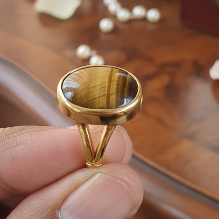 Tiger Eye Stone – Tiger Stone – For Courage & Confidence