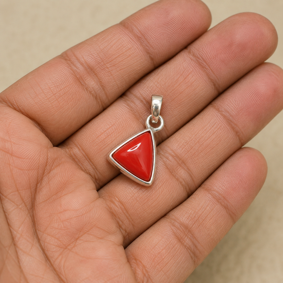 Triangle Red Coral – Trikon Lal Moonga