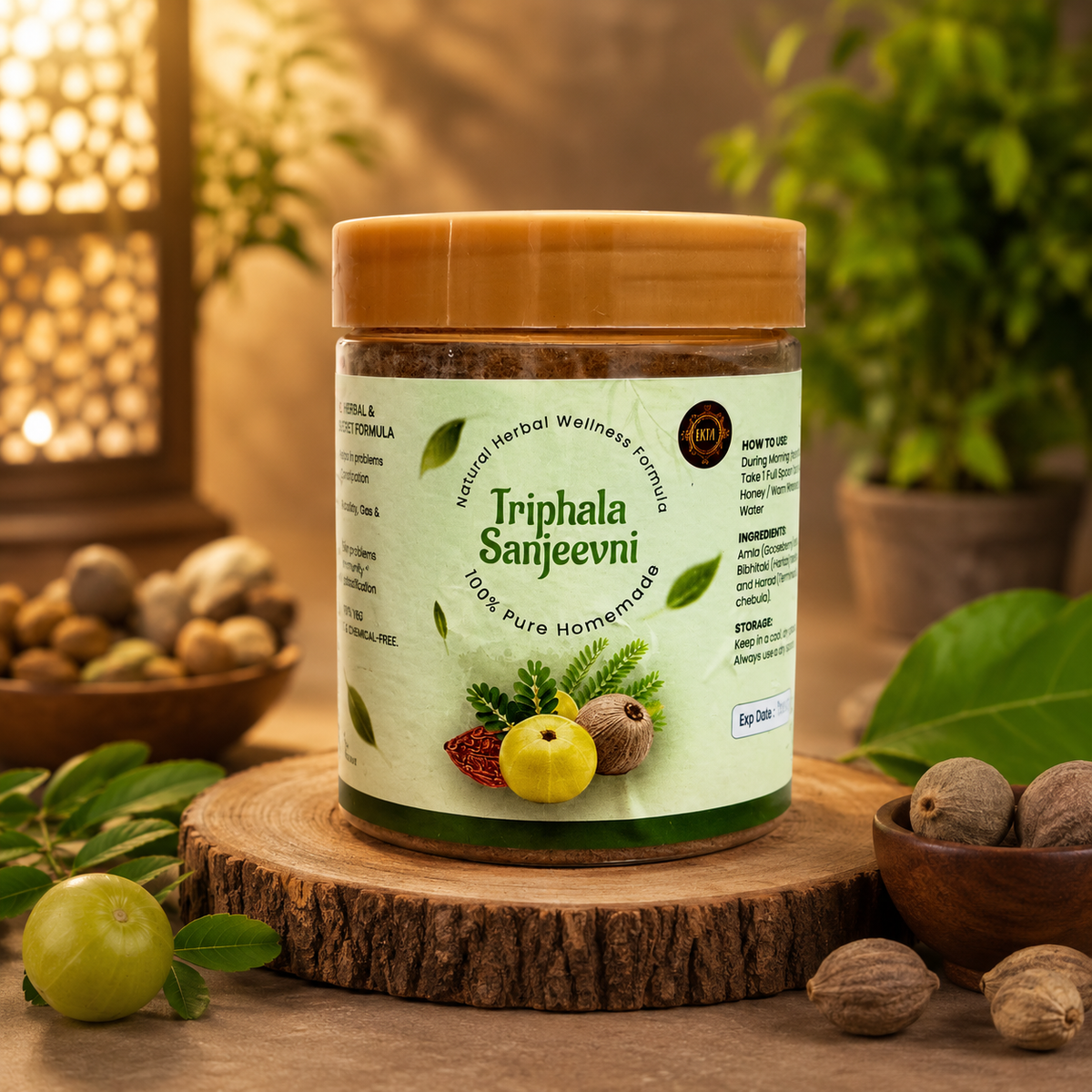 Triphala - Homemade With Special Formula