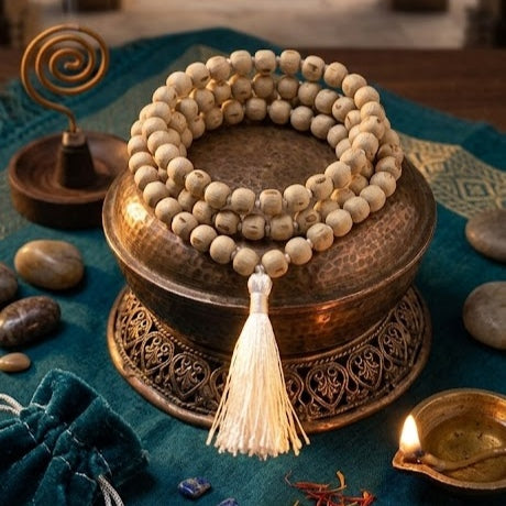 Original Tulsi Mala 6mm Size Round Beads 108 Beads
