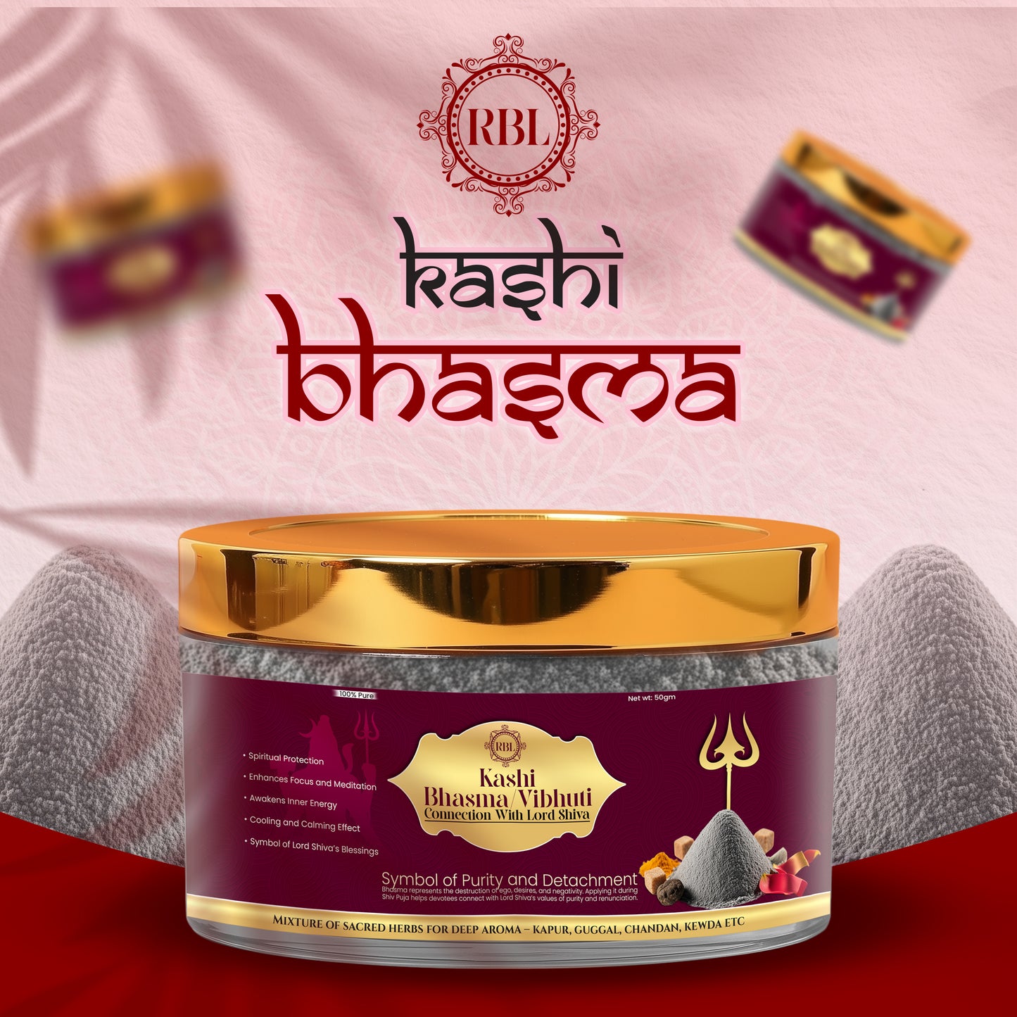 Bhasm - Vibhuti - From Kashi The Land of Shiva