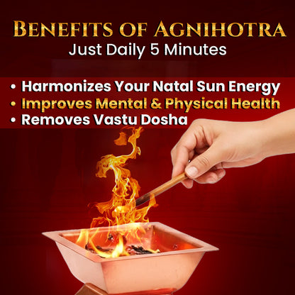 Agnihotra Havan Complete Kit – Pure Vedic Fire Ritual Set by AstroGuruSubhash