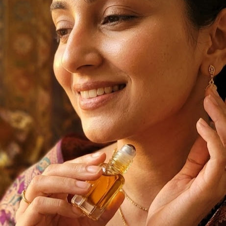 Amber Natural Attar Roll On For Jupiter Planet