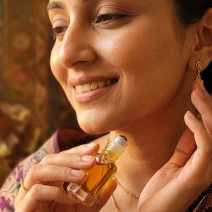 Amber Natural Attar Roll On For Jupiter Planet