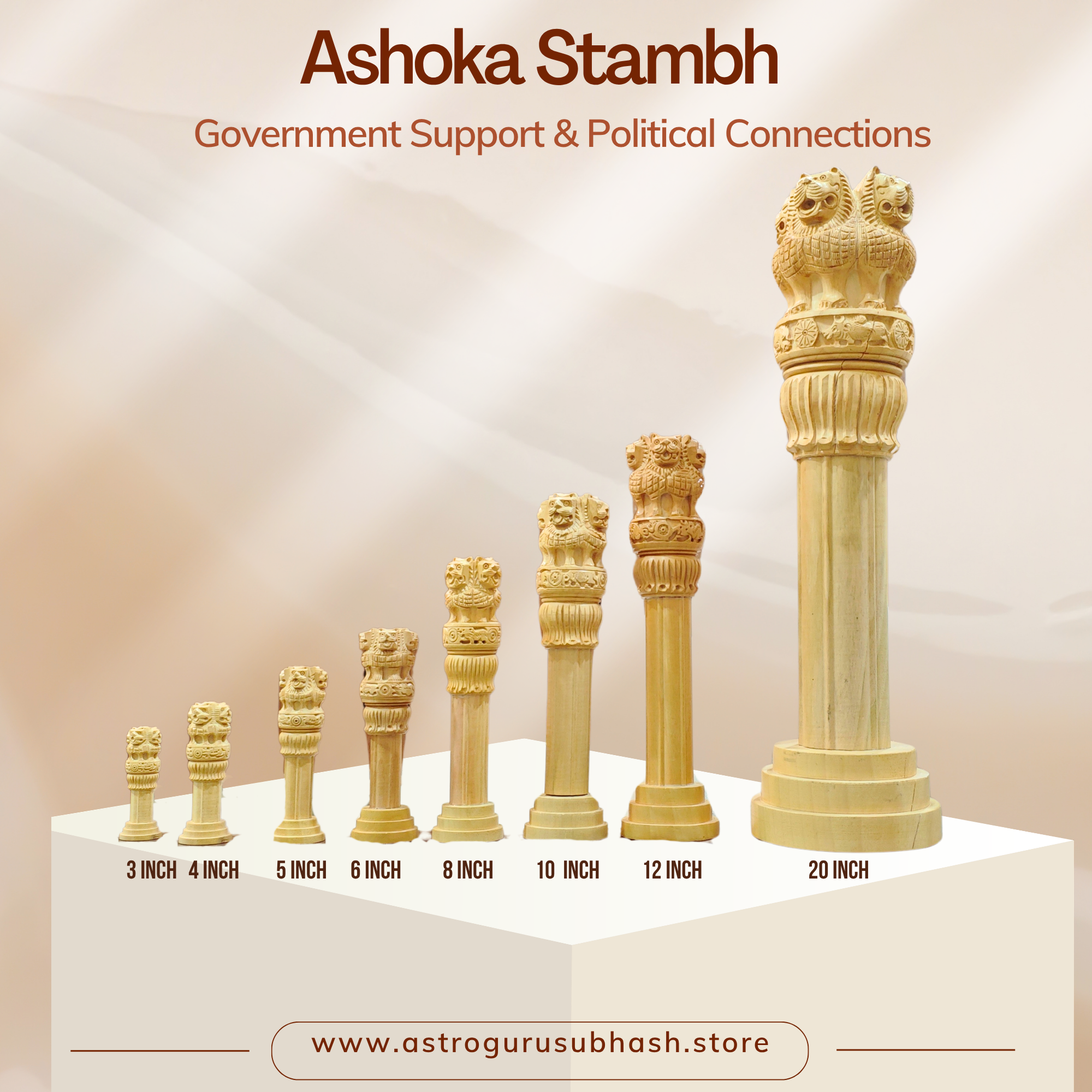 Ashoka Stambh – Symbol of Authority, Government Support & Political Success