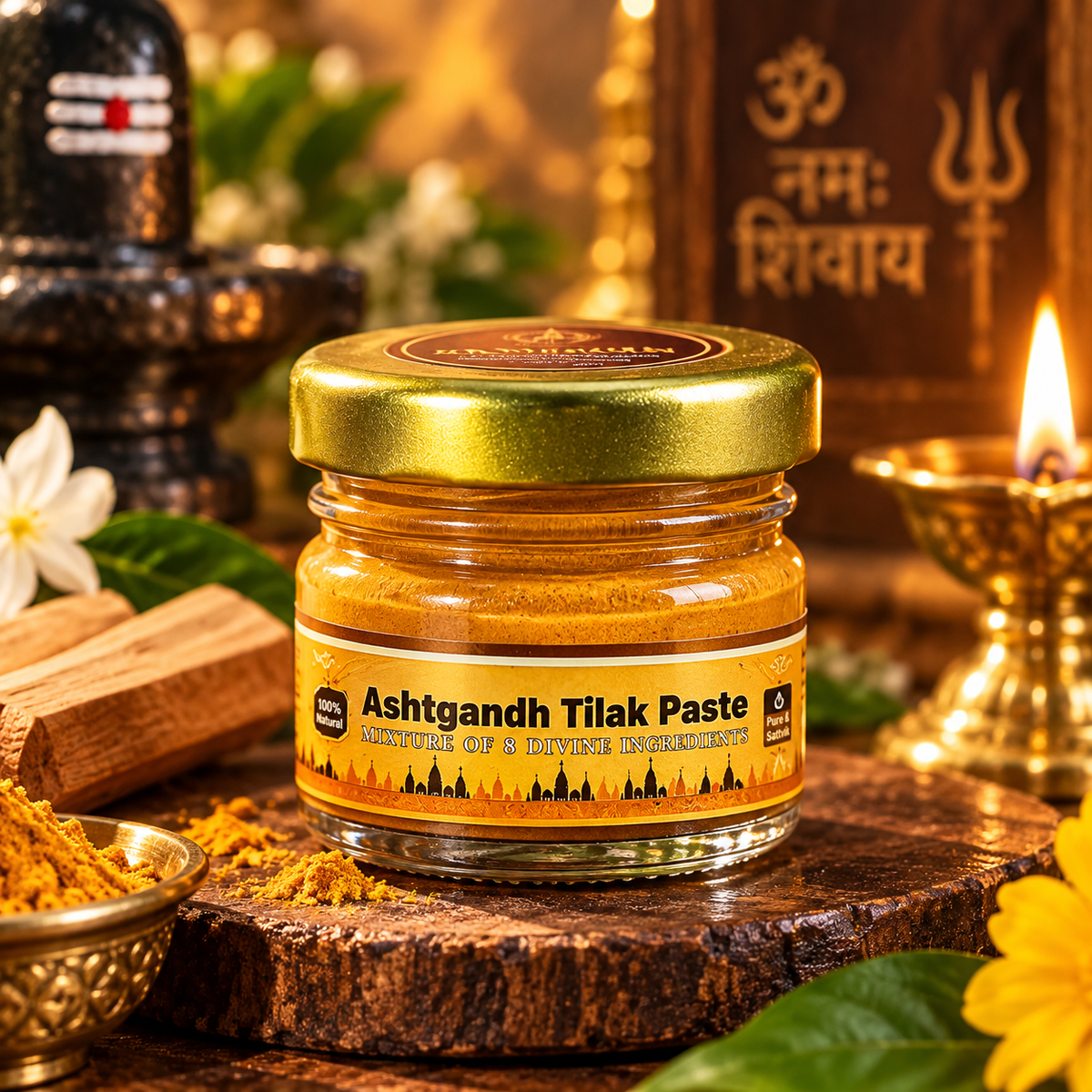 Ashtagandha Chandan Tilak | Blend of 8 Divine Ingredients