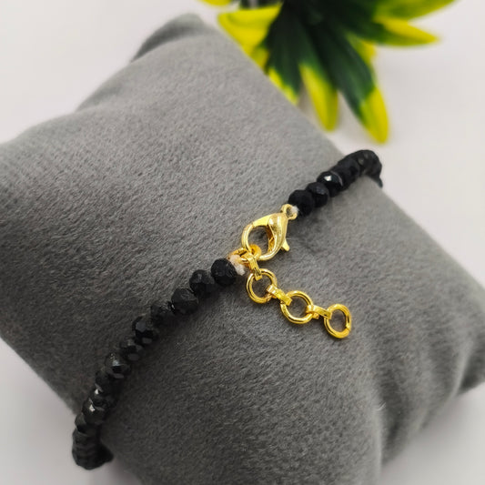 Black Touramaline Anklet