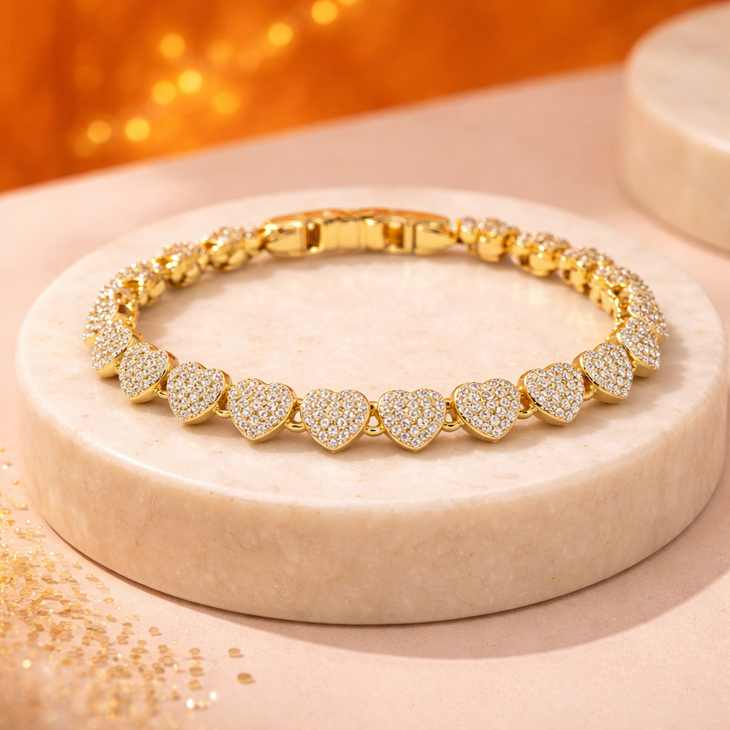 Moissanite Bracelet For Women - Amplify Your Venus