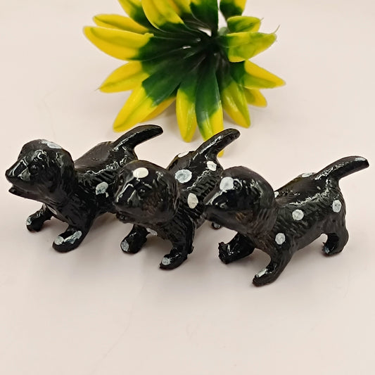 Brass Puppies - Helpful in Ketu Related Problems - 3 Piece Set