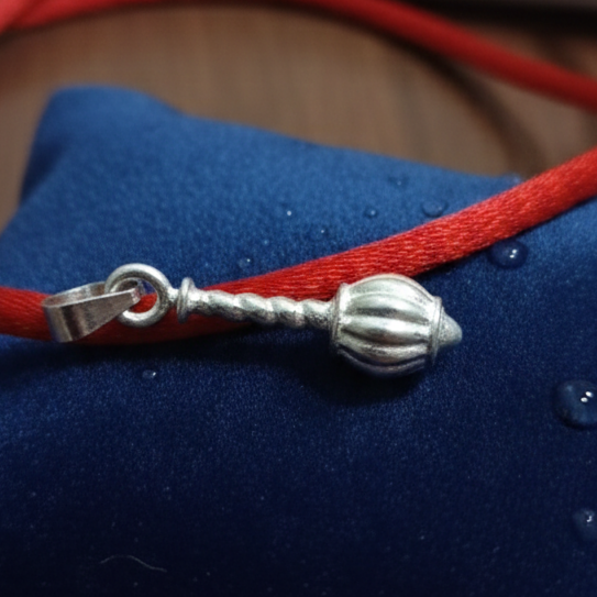 Silver Gada Locket - Energized 4.60 gm