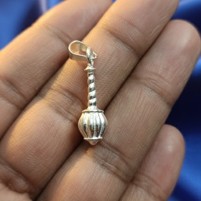 Silver Gada Locket - Energized 4.60 gm